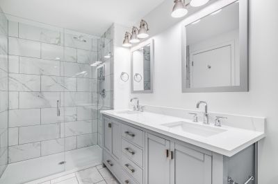 Updated Vanity and Fixtures